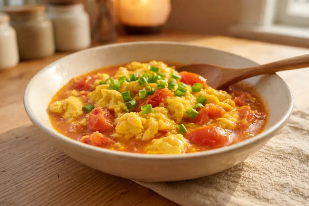 picture of tomato egg stir fry