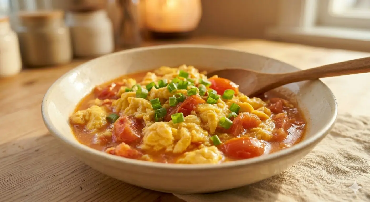 picture of tomato egg stir fry